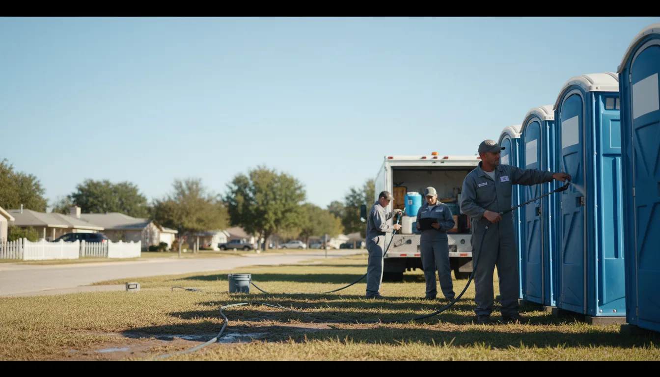 Long-Term Portable Toilet Rental in Fayetteville, OH near me